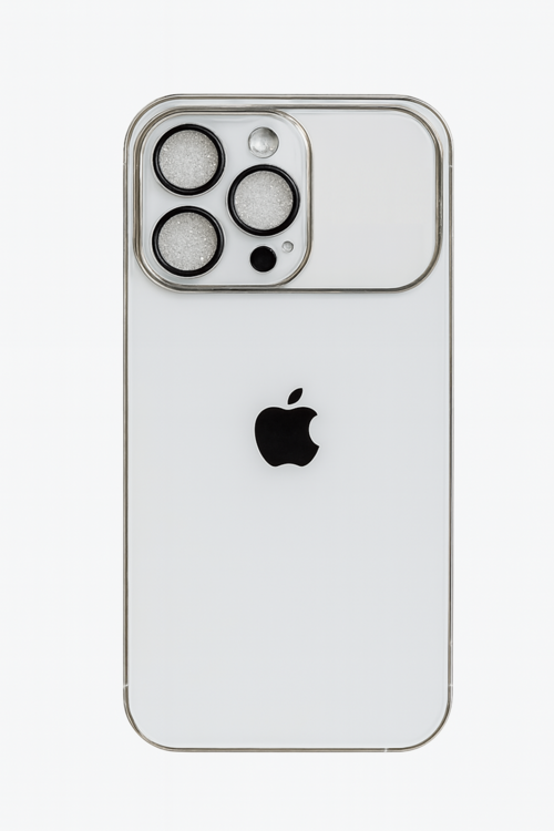 Elegant Grey Glossy Protective Phone Cover-13 Pro