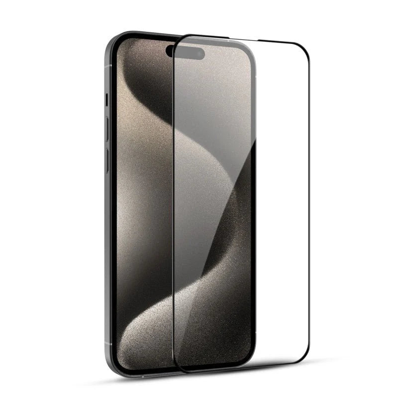 SBS Full Cover Glass Screen Protector for iPhone 15 Pro Max